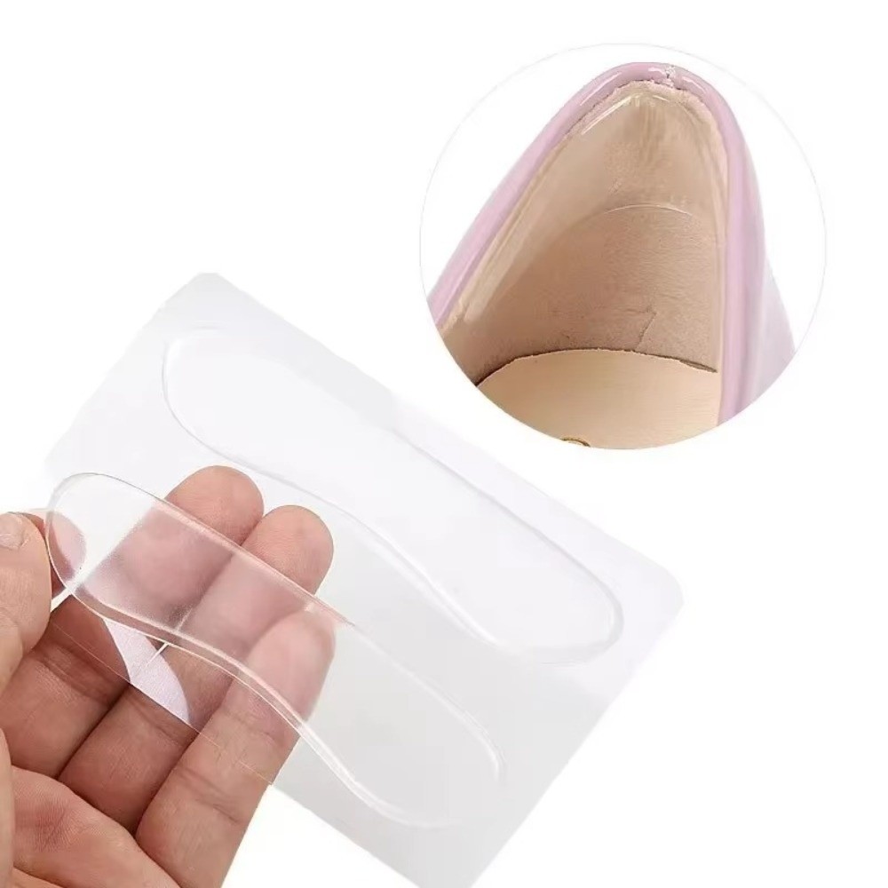 Heel Liner Grip - 5 Paar Neue Gel-Fersenpolster Transparente Flexible