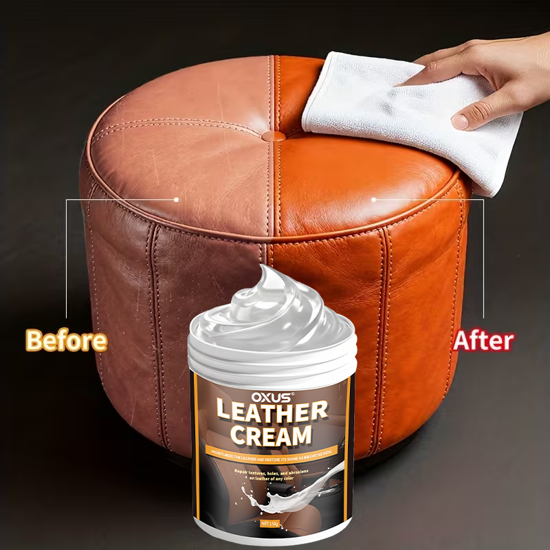 Sneaker Leather Care - Lederpflegecreme – 150 g Renovierungsglanz für