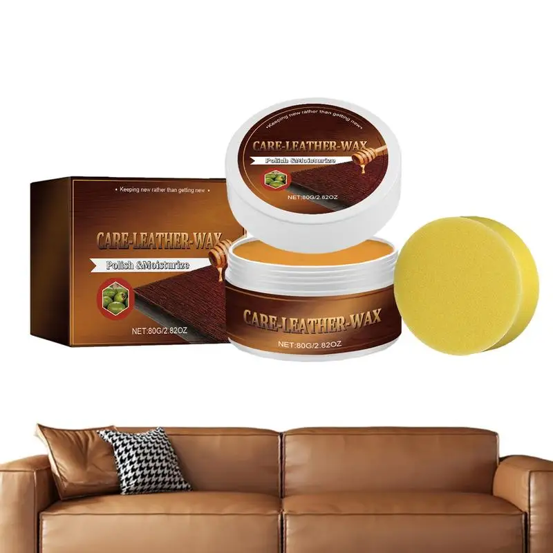 Sneaker Leather Care - Lederreparaturcreme, Lederreiniger, weicher Balsam, Lederglanz für