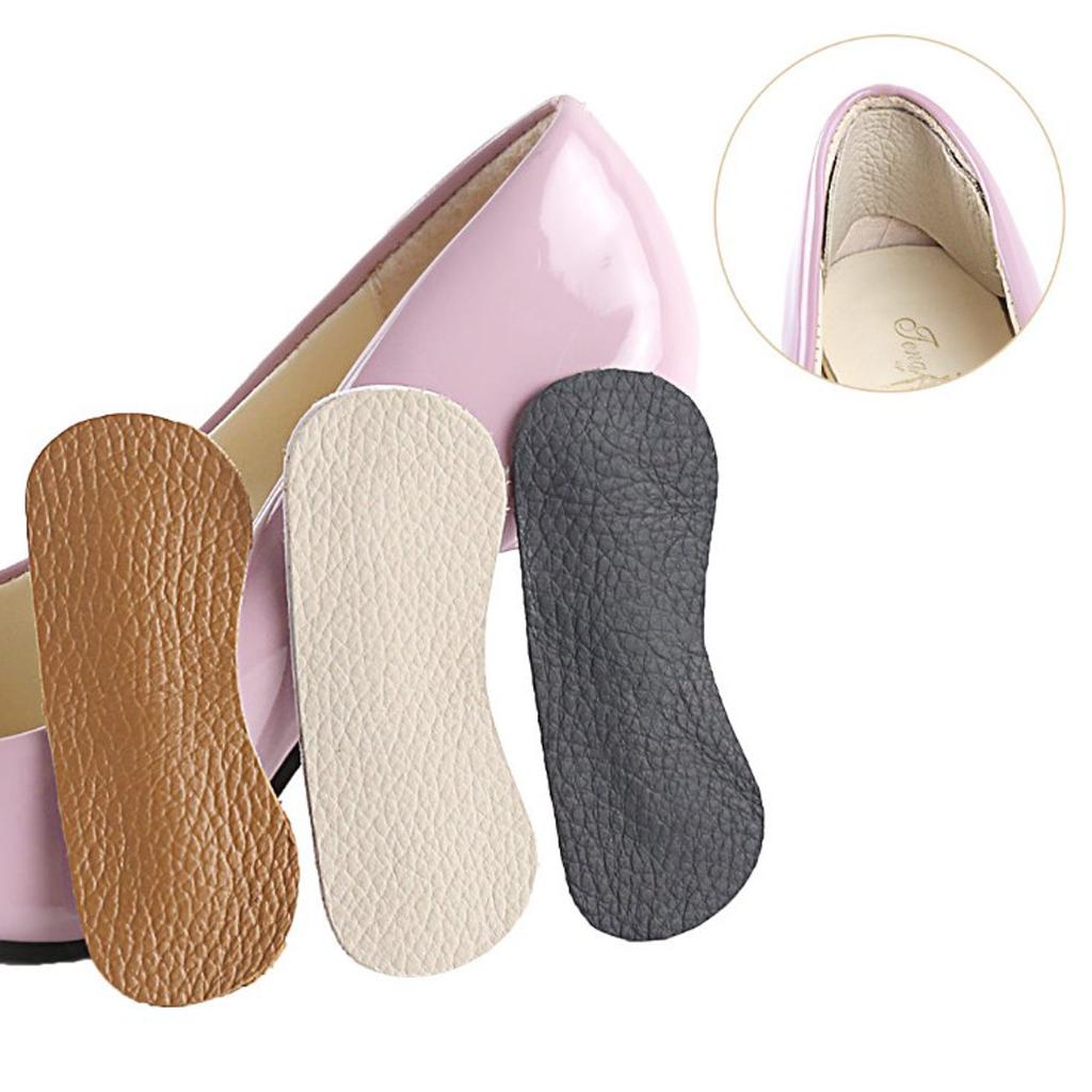 Heel Liner Grip - Fersenschutz-Polster aus weichem PU-Leder für Fußpflege