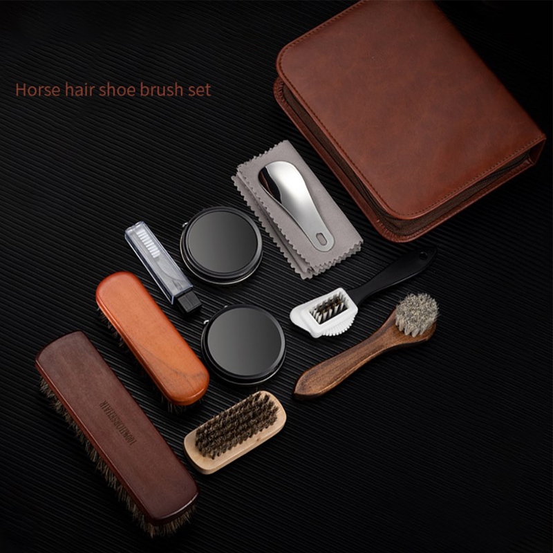 Pferdehaar-Schuhbürsten-Set, L – Sneaker Leather Care Bewertung und Preis