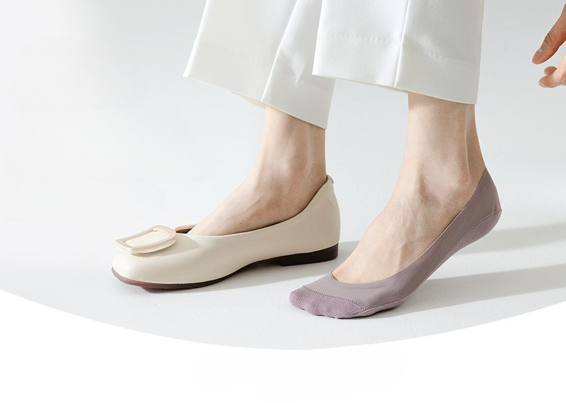1 Paar Ice Silk No Show Liner  – Heel Liner Grip Bewertung und Preis